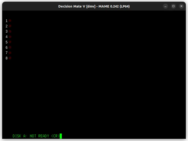 Disk not found error in DMV
